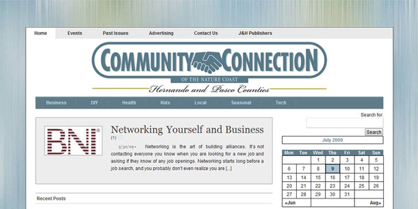 web site design CommunityConnectOnline.com